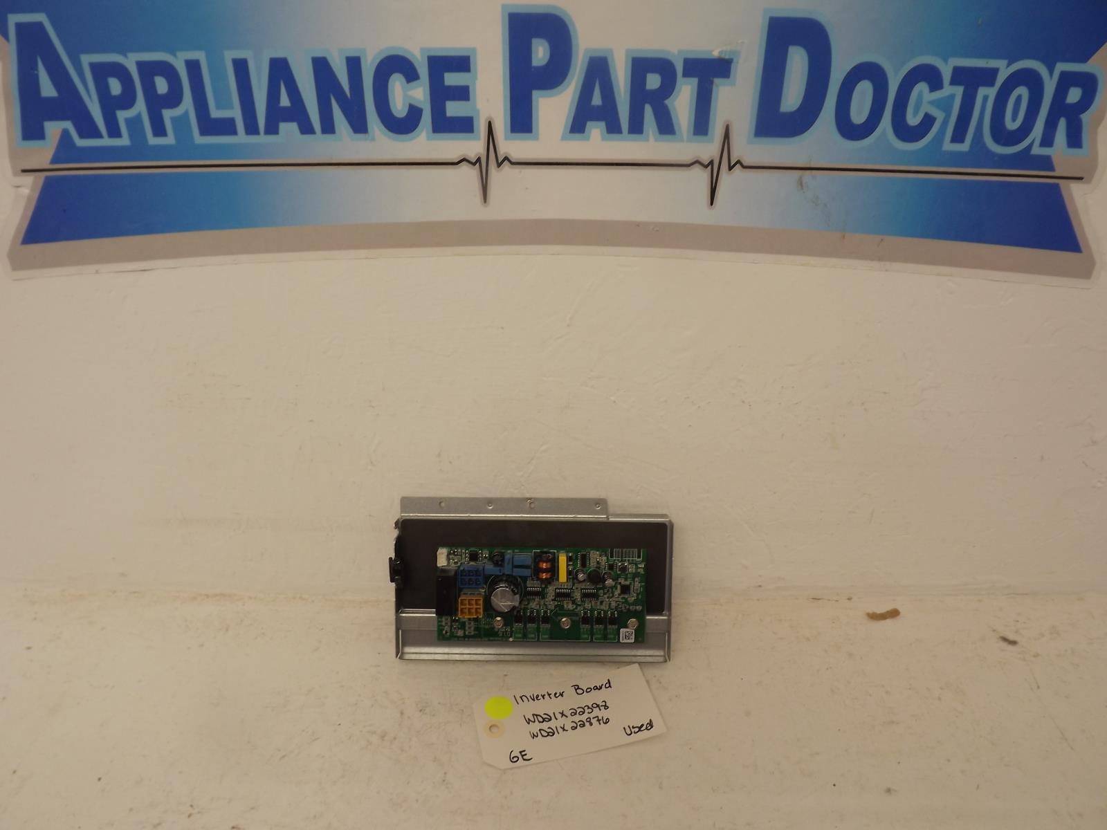 GE Dishwasher WD21X22398 WD21X22876 Inverter Board Used GE Dishwasher WD21X22398 WD21X22876 Inverter Board Used